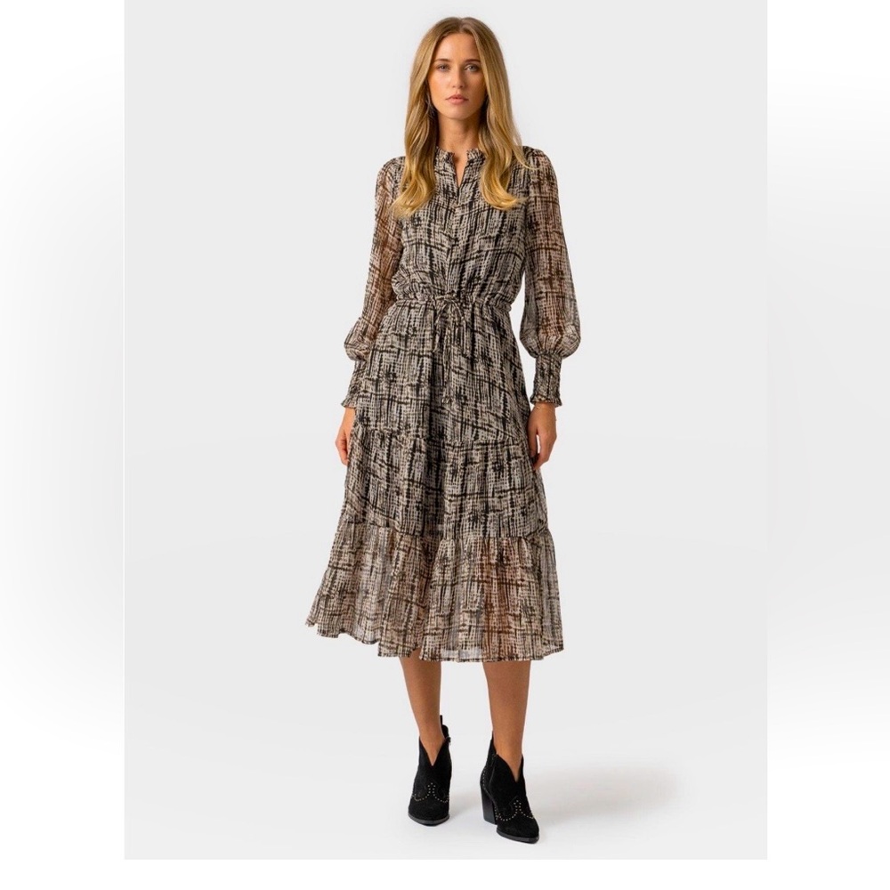 Saint + Sofia “Olivia” Zip Up Dress, size 14